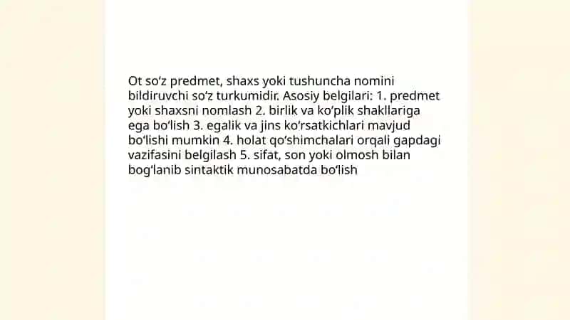 Ot sòz turkumi 3