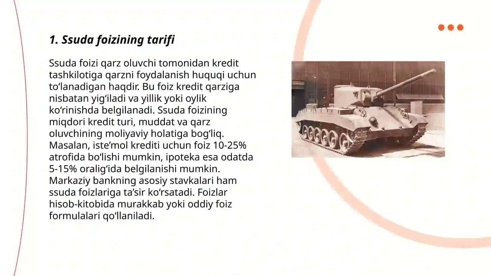 Ssuda foizi. Sudxo'rlik va rubo 3