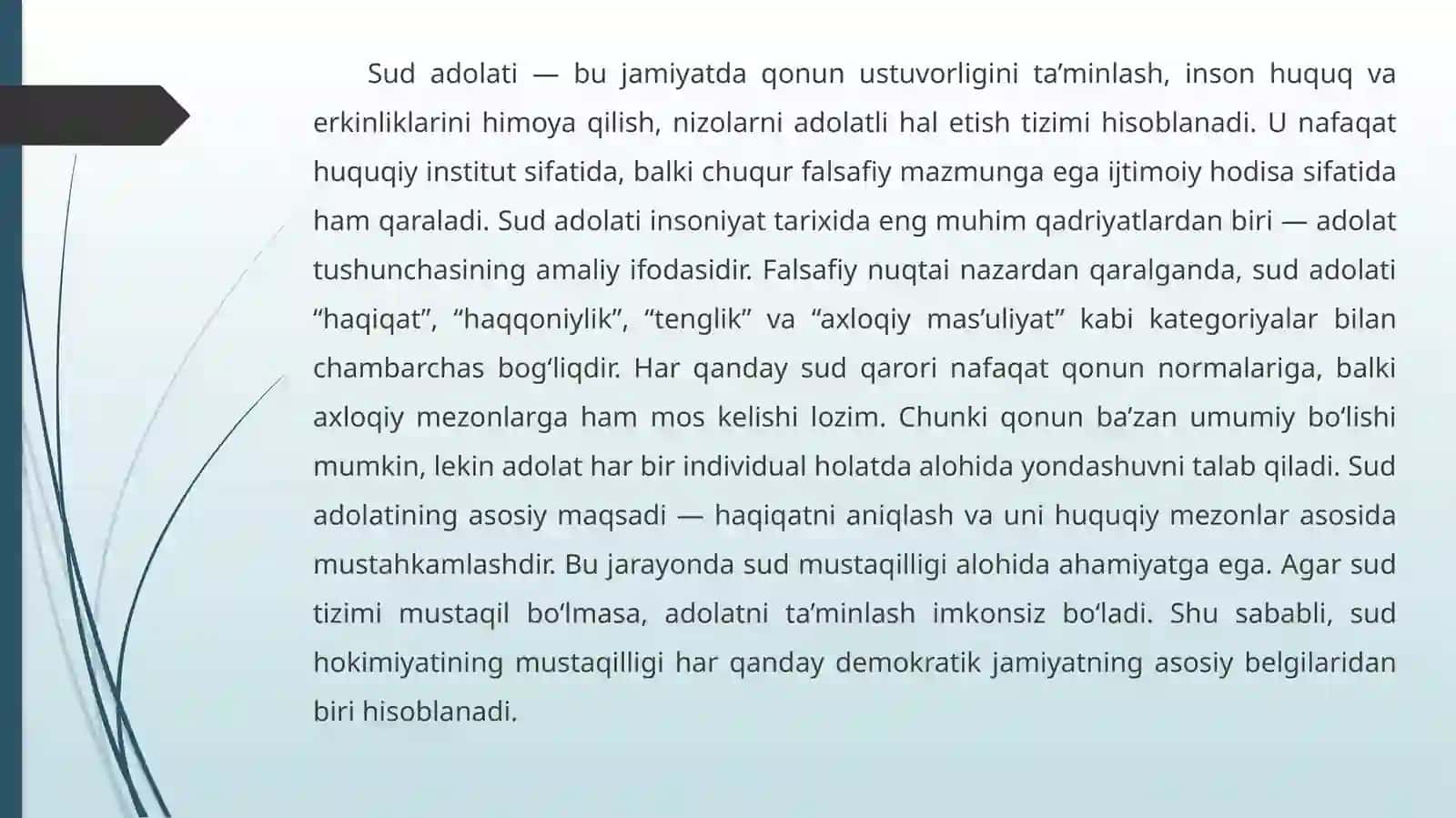 SUD ADOLATINING FALSAFIY ASOSLARI 3