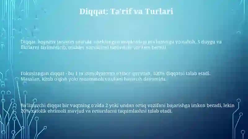 Diqqatning Neyrofiziologik Asoslari 3