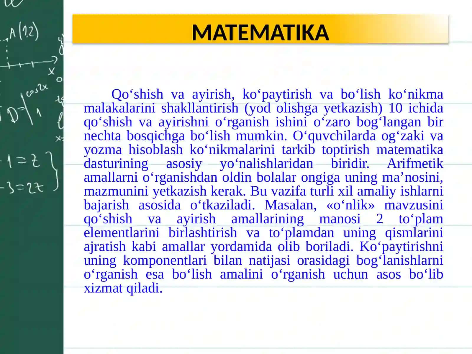 BOSHLANG’ICH MATEMATIKA NAZARIYASI 3