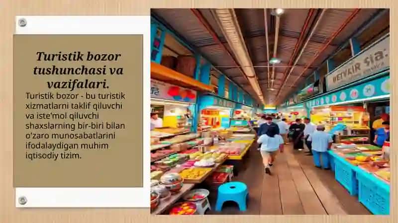 TURISTIK BOZOR TUSHUNCHASI VAVAZiFALARI 3