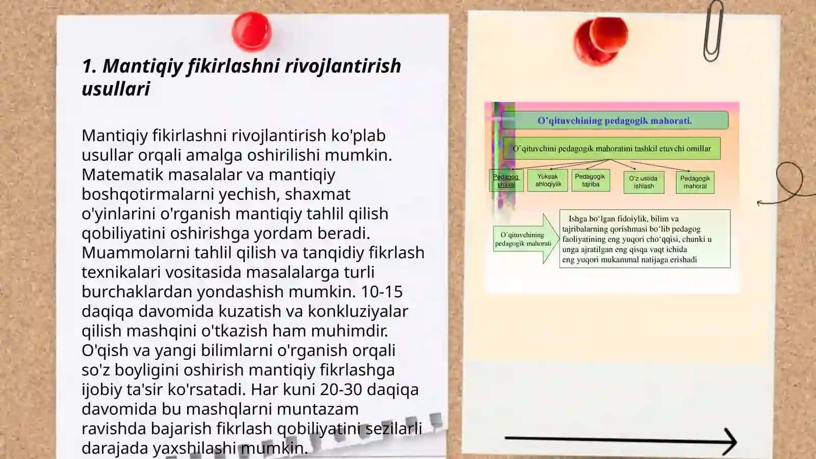 Mantiqiy fikirlashga oid masalalar ustida ishlash 3