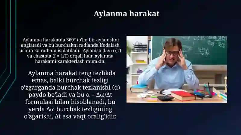 Harakatga doir masalalar 3