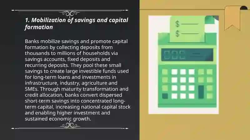 How banks help in economic development 3