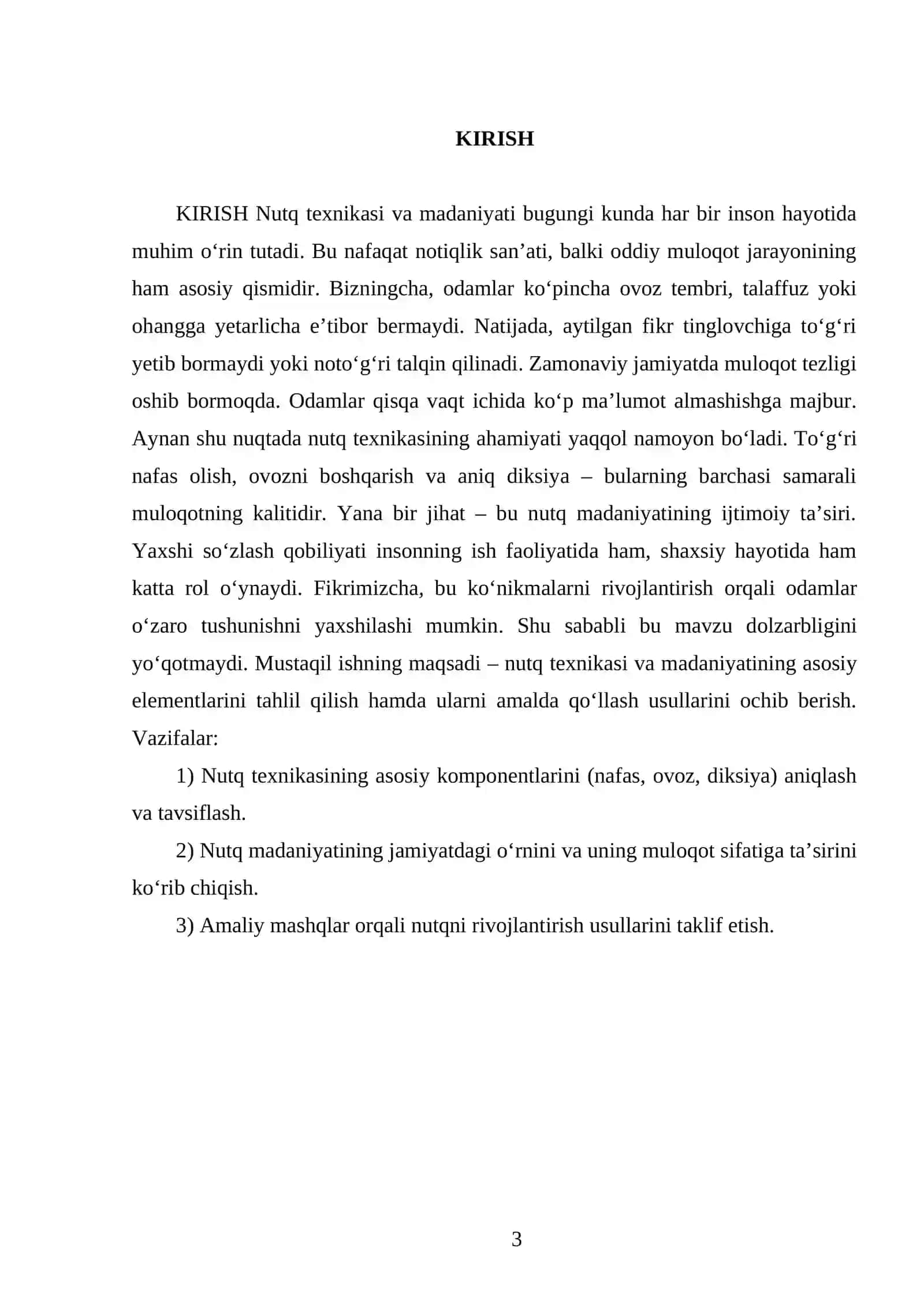 Nutq texnikasi va madaniyati 3