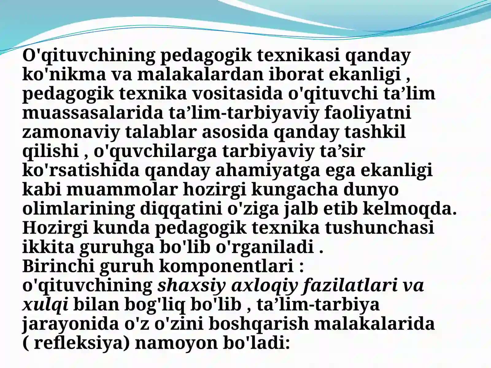 Pedagogik texnika 3