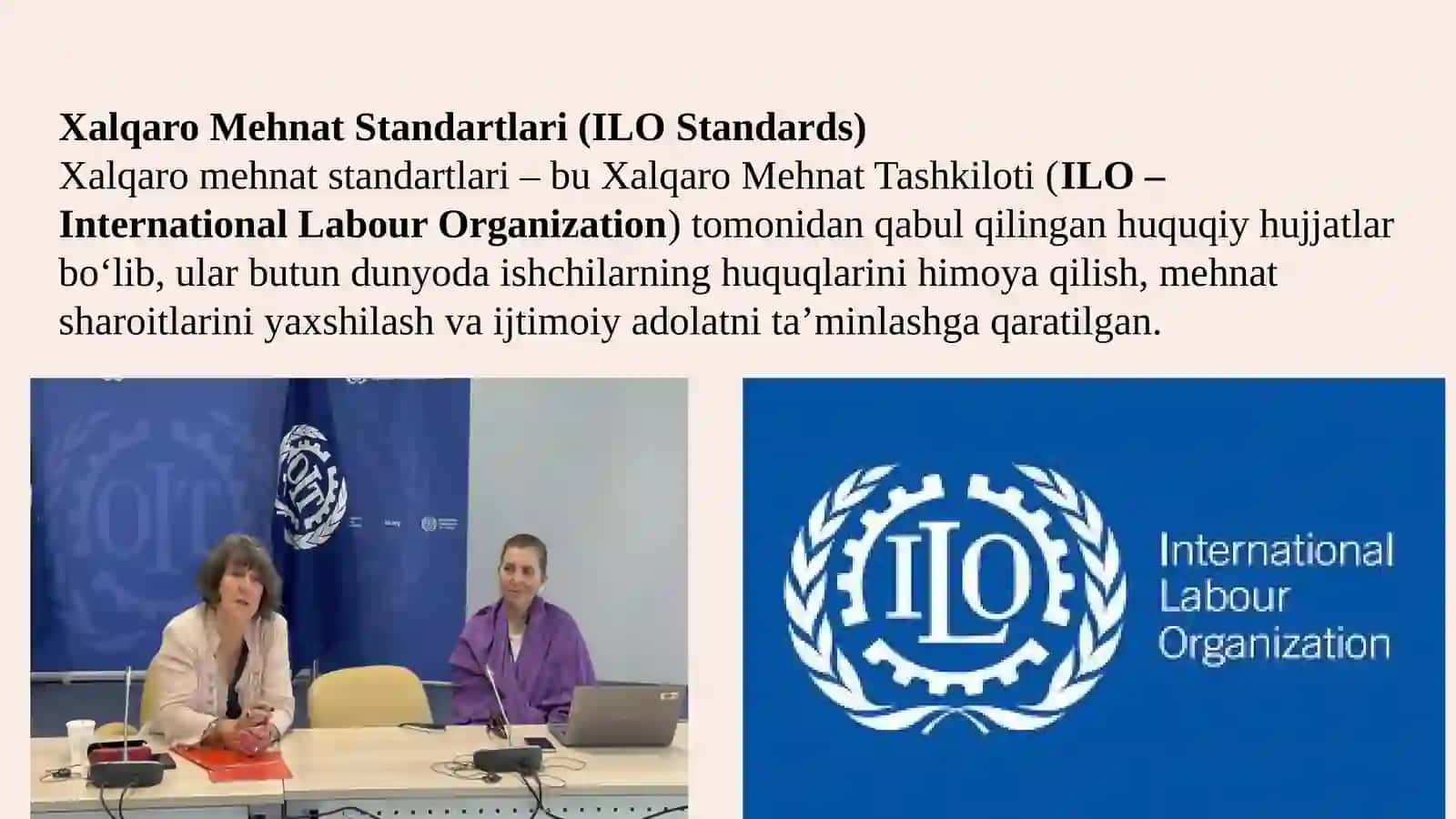 Xalqaro Mehnat Standartlari 3