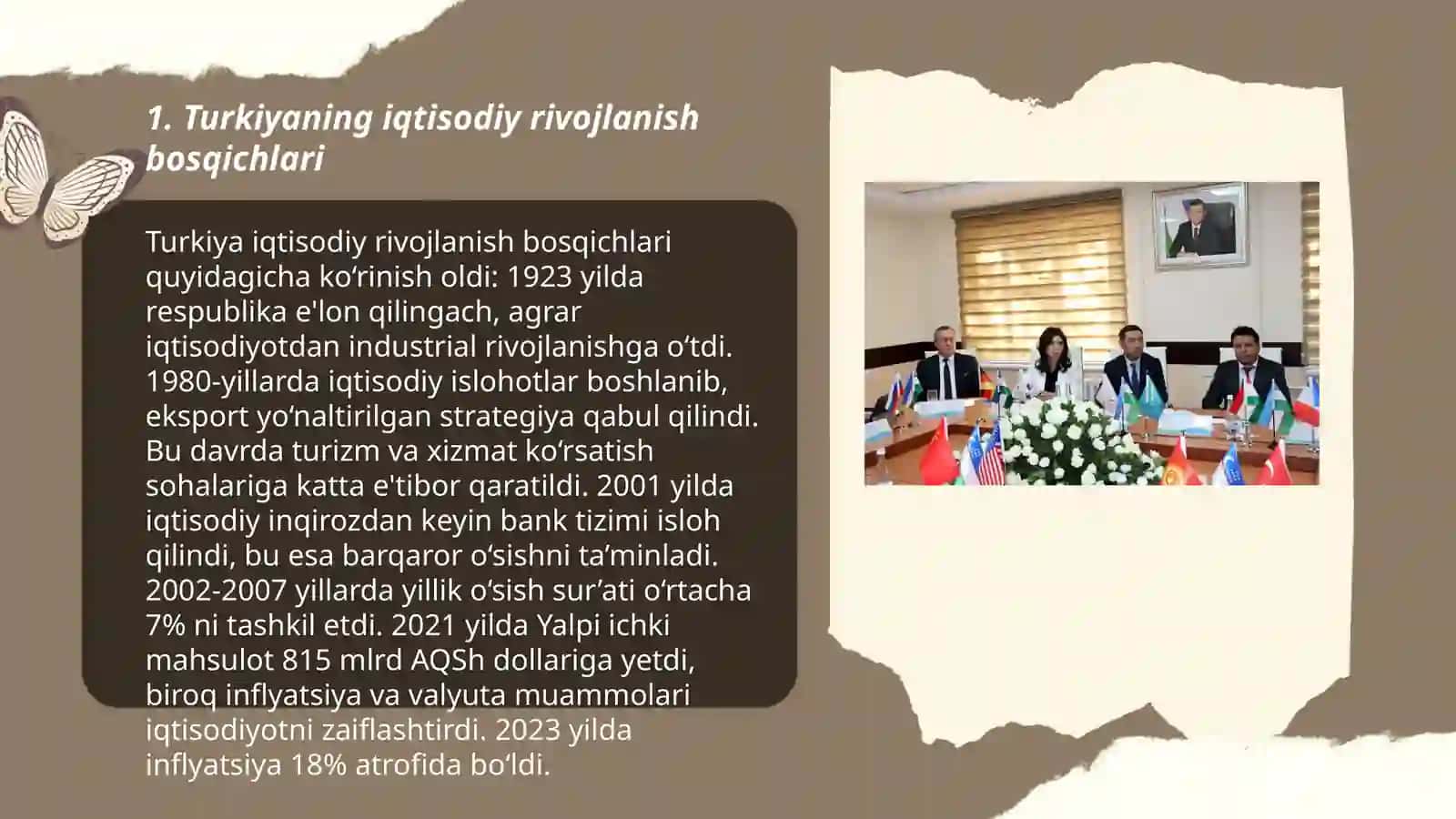 Turkiya iqtisodiyoti va undagi glabal muammolar 3