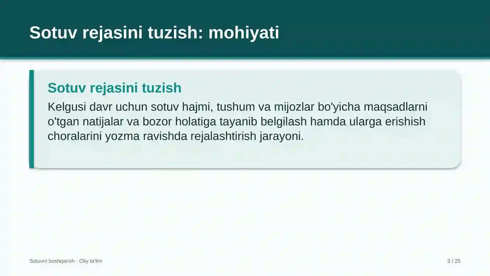 Lokomotiv depolarida sotuv rejasini tuzish 3