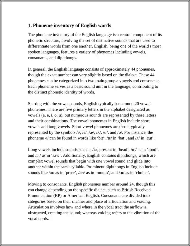 PHONETIC AND MORPHOLOGICAL ASPECTS OF WORDS 3