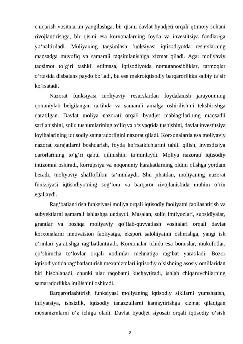 MOLIYA ASOSLARI FANIGA 3