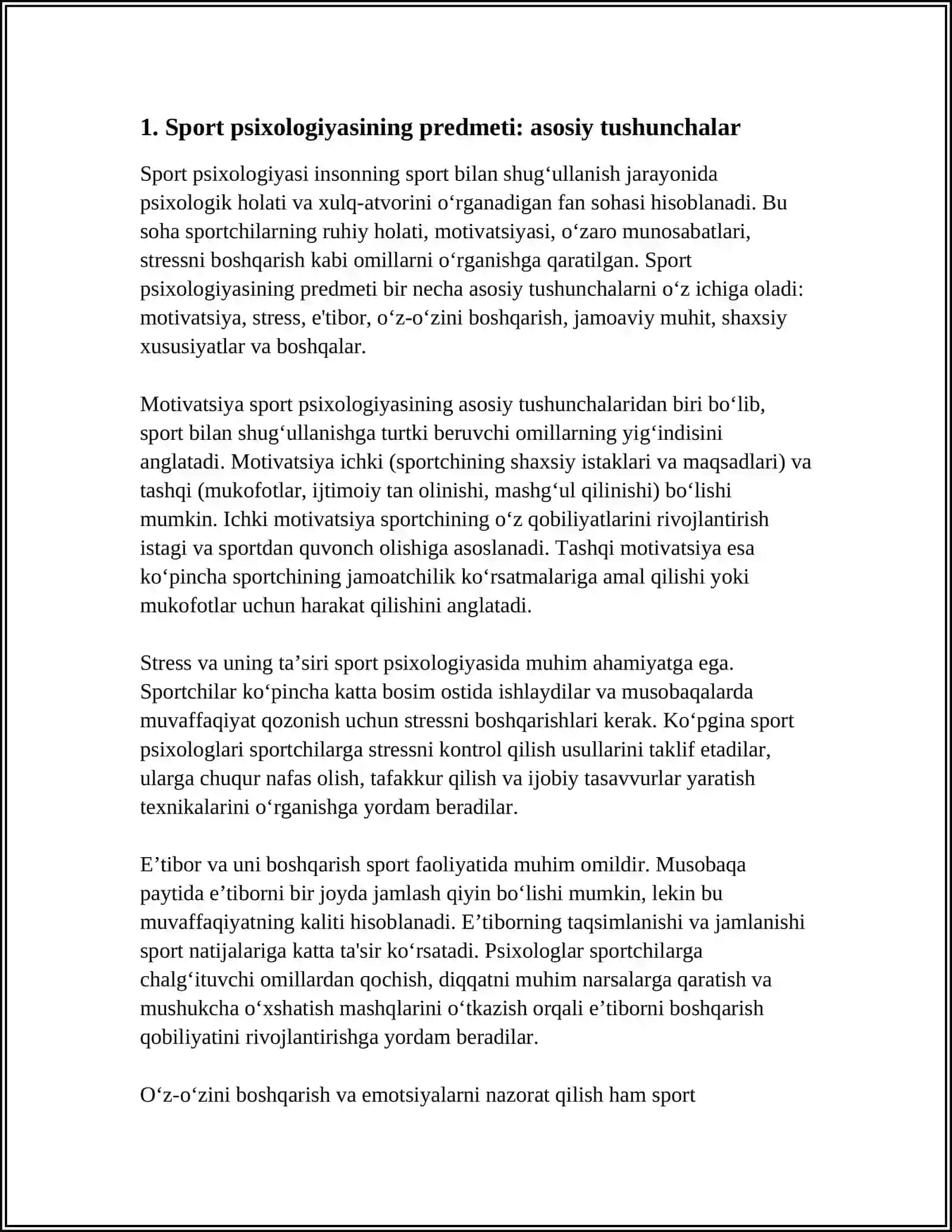 SPORT PSIXOLOGIYASI 3