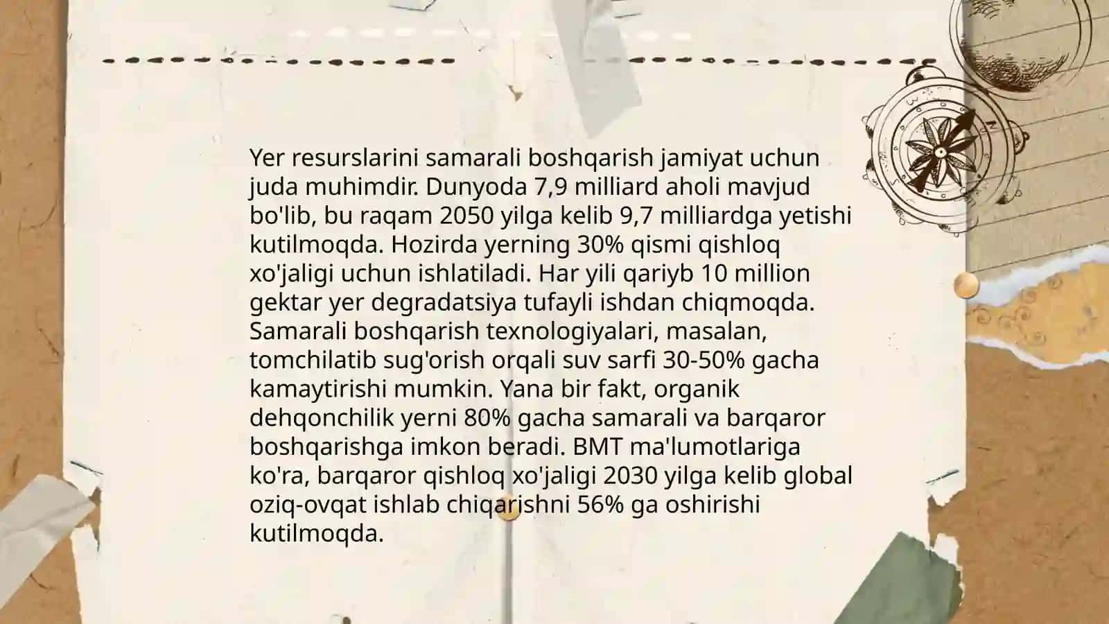 Yer ressurslarini samarali boshqarish 3