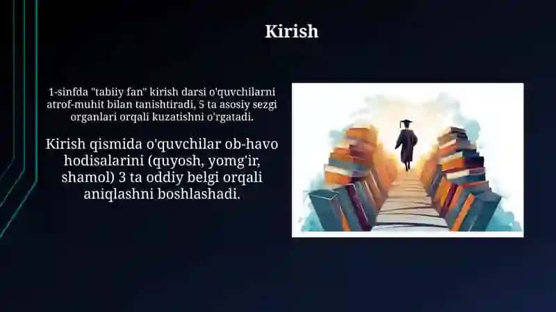 Tabiatshunoslik fanini o'qitish 3