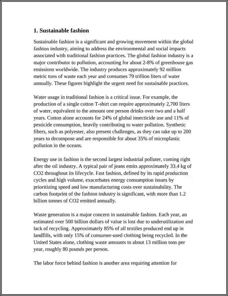 Sustainable Fashion 3