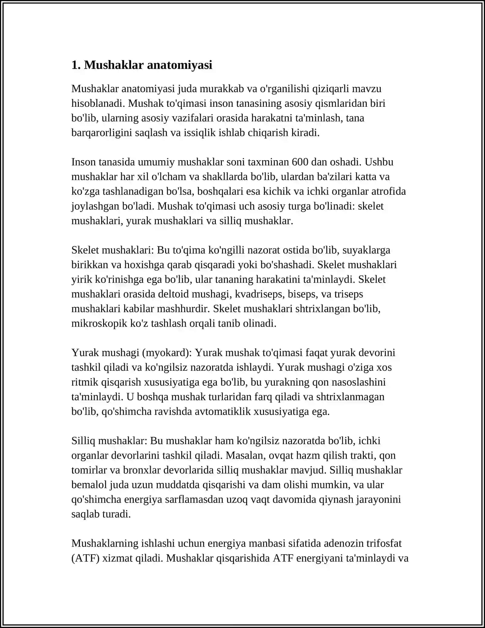 MUSHAKLAR HAQIDA TA'LIMOT 3