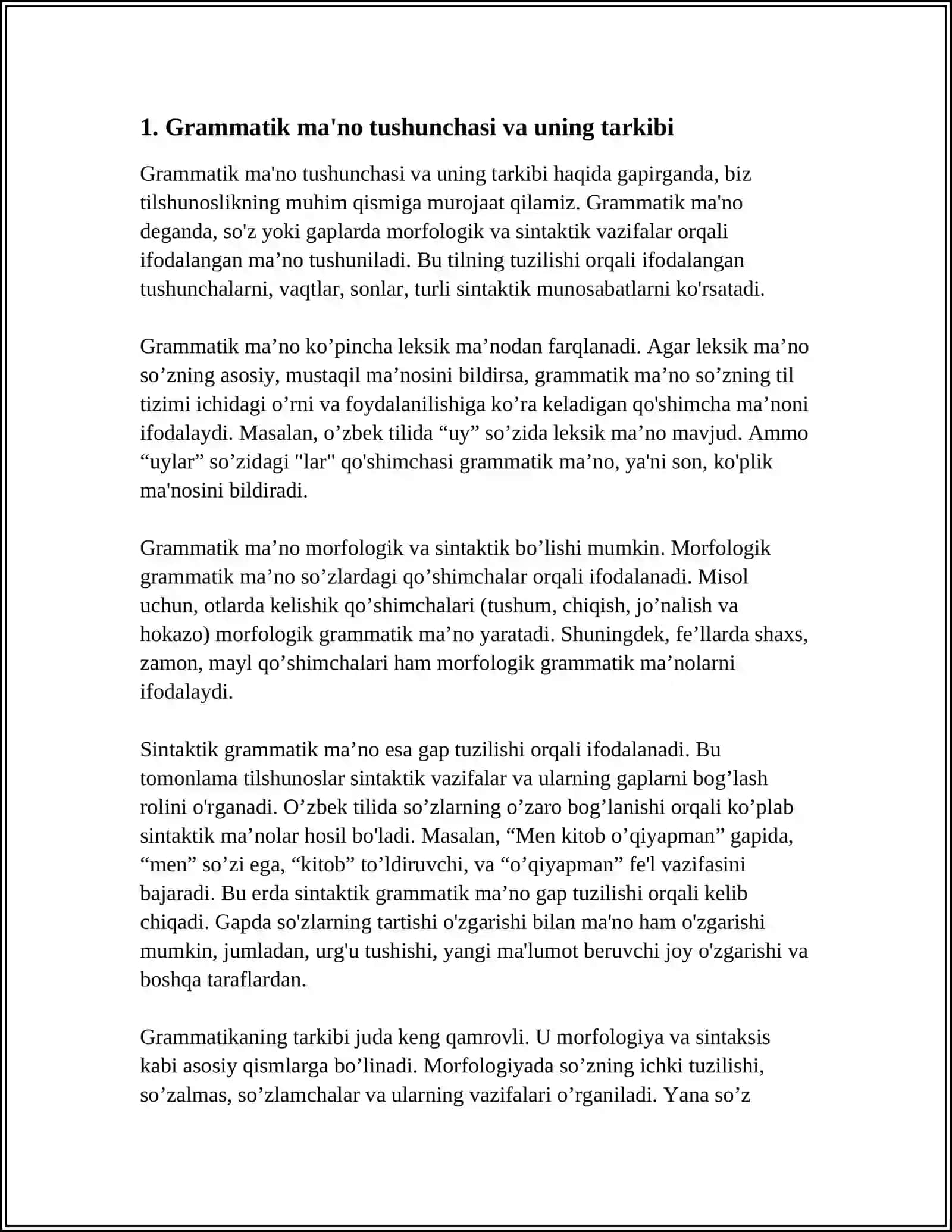 GRAMMATIK MA'NO TARKIBI VA UNING TAKOMILLASHUVI 3