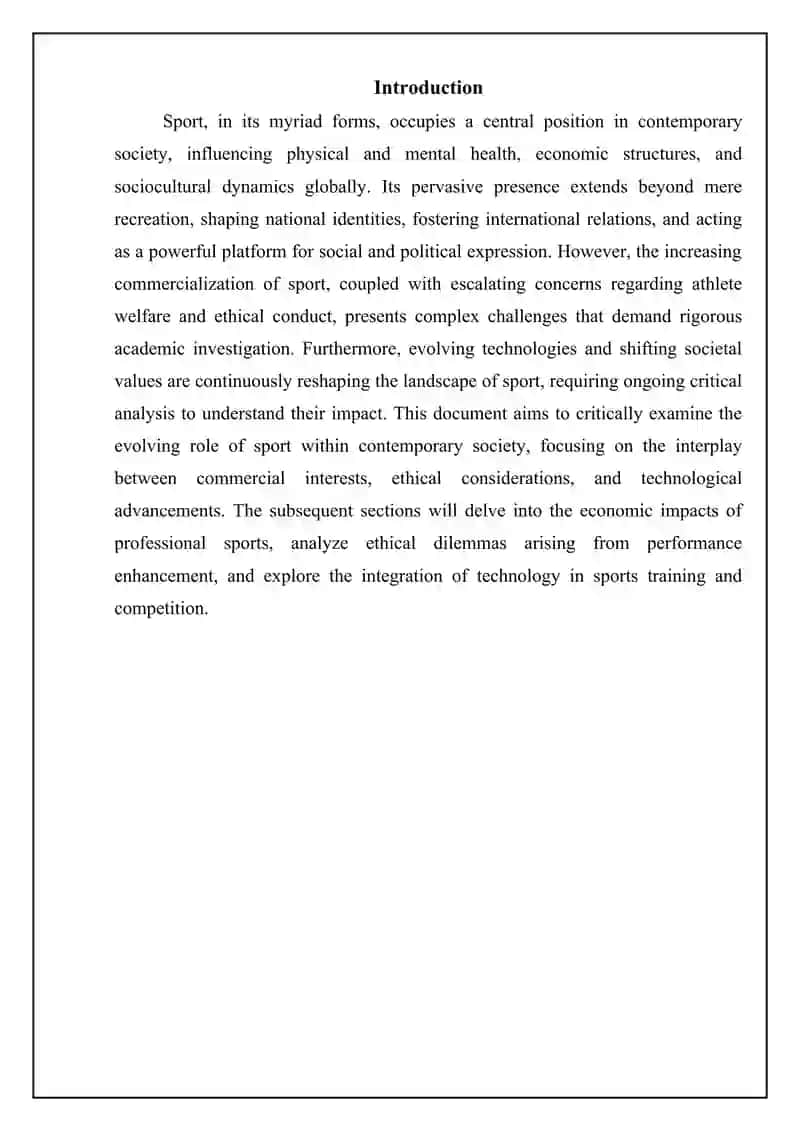 - Tags (comma-separated): sport, society, economy, ethics, technology 3