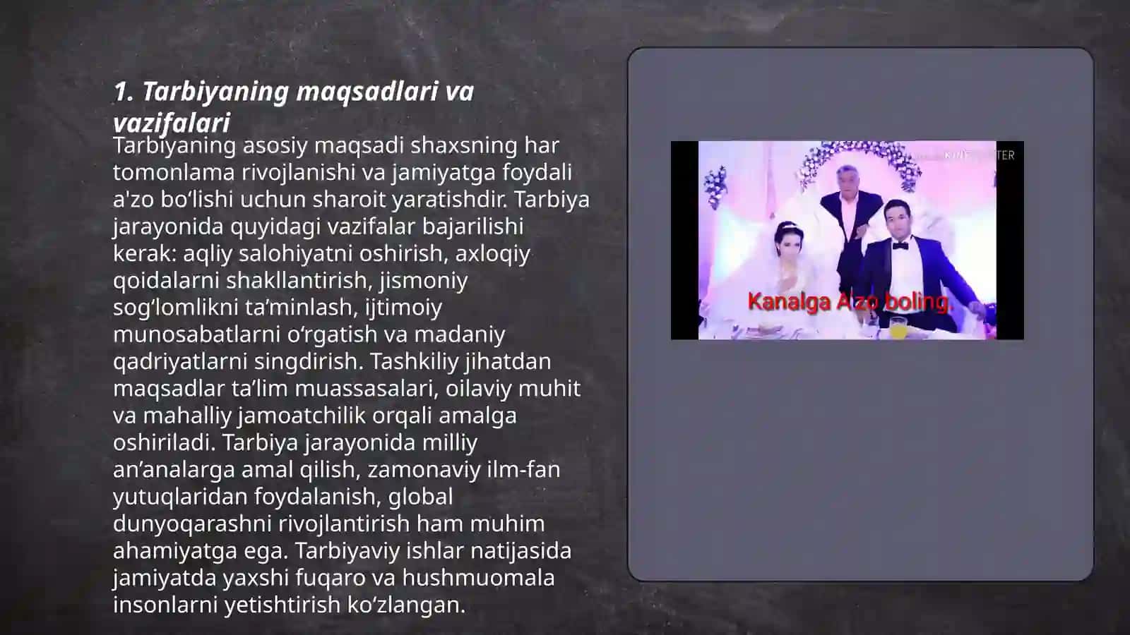 Tarbiyaning maqsad va vazifalari 3
