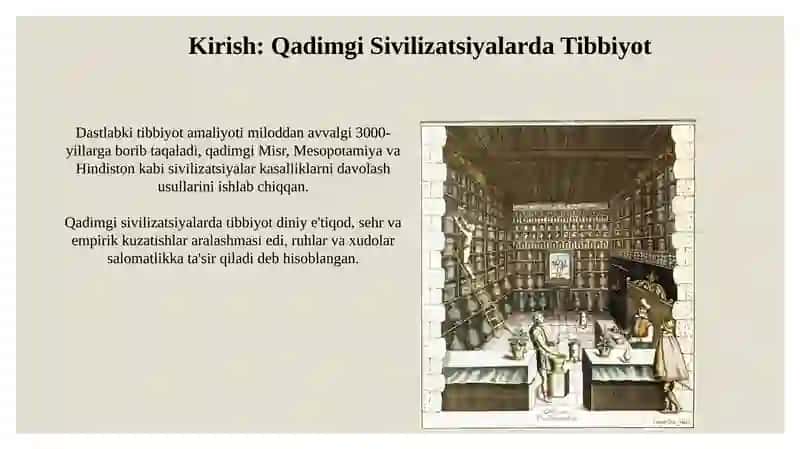 Qadimgi Sivilizatsiyalarda Tibbiyot 3