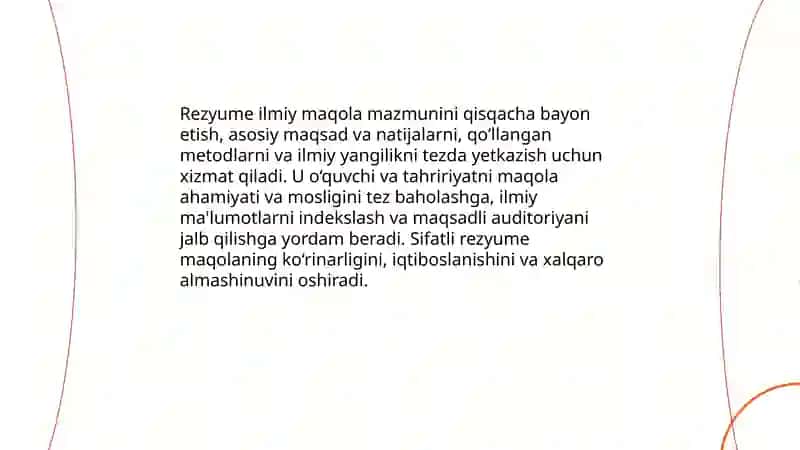 Rezyume yozish 3