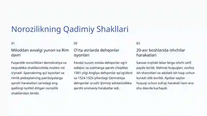 Ijtimoiy Norozilik Harakatlari: Ovozdan Harakatgacha 3