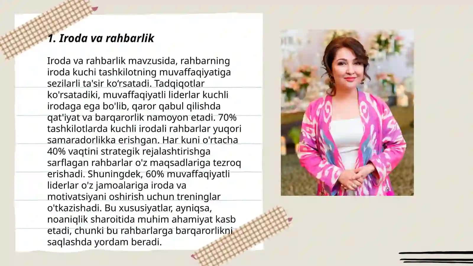 Iroda va rahbarlik 3