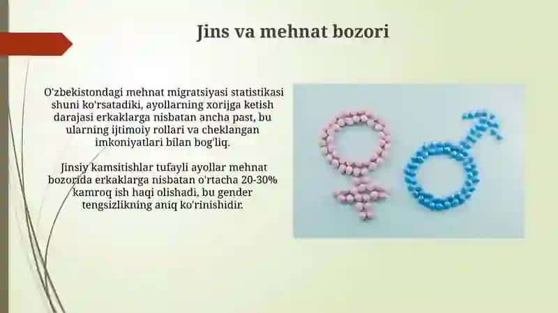 Jins va Mehnat Bozori 3