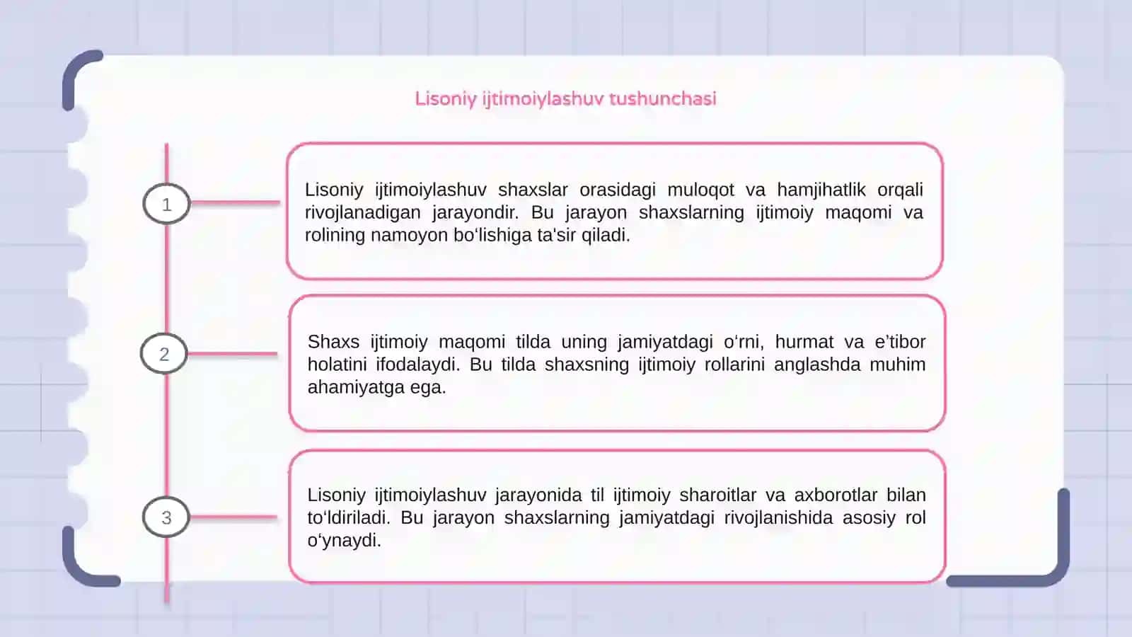 Lisoniy ijtimoiylashuv 3