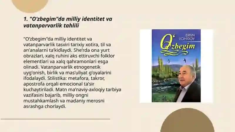 Oʻzbegim, Inson qasidasi 3