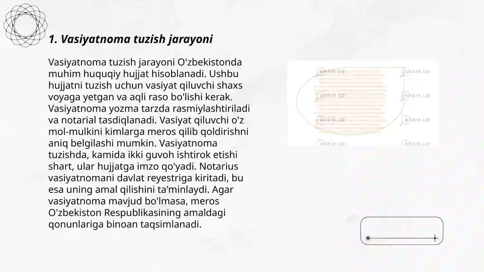 Vasiyatnoma 3