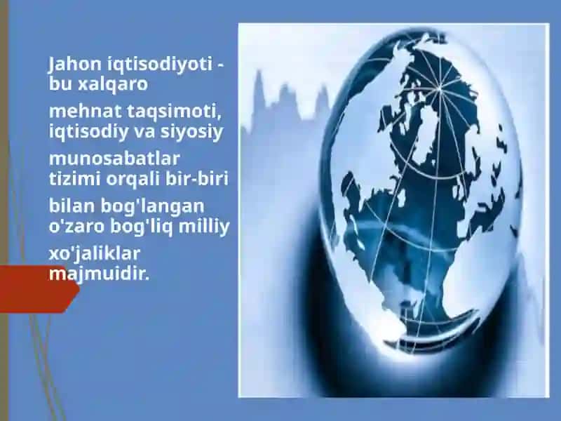 Mehnattaqsimotining bo‘linishi va jahon xo‘jaligi 3