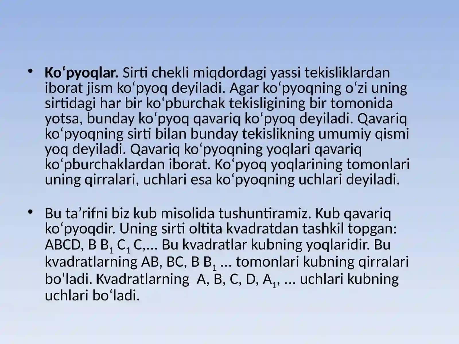 [KO`PYOQLAR] 3