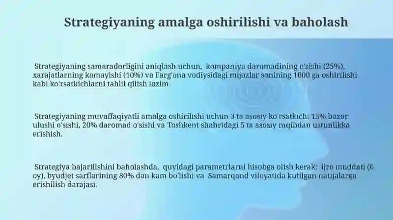 Raqobat strategiyasi mohiyati 3