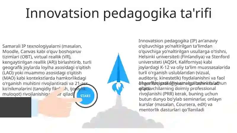Mashgʻulotga tarbiyachining innovatsion yondashuvi 3