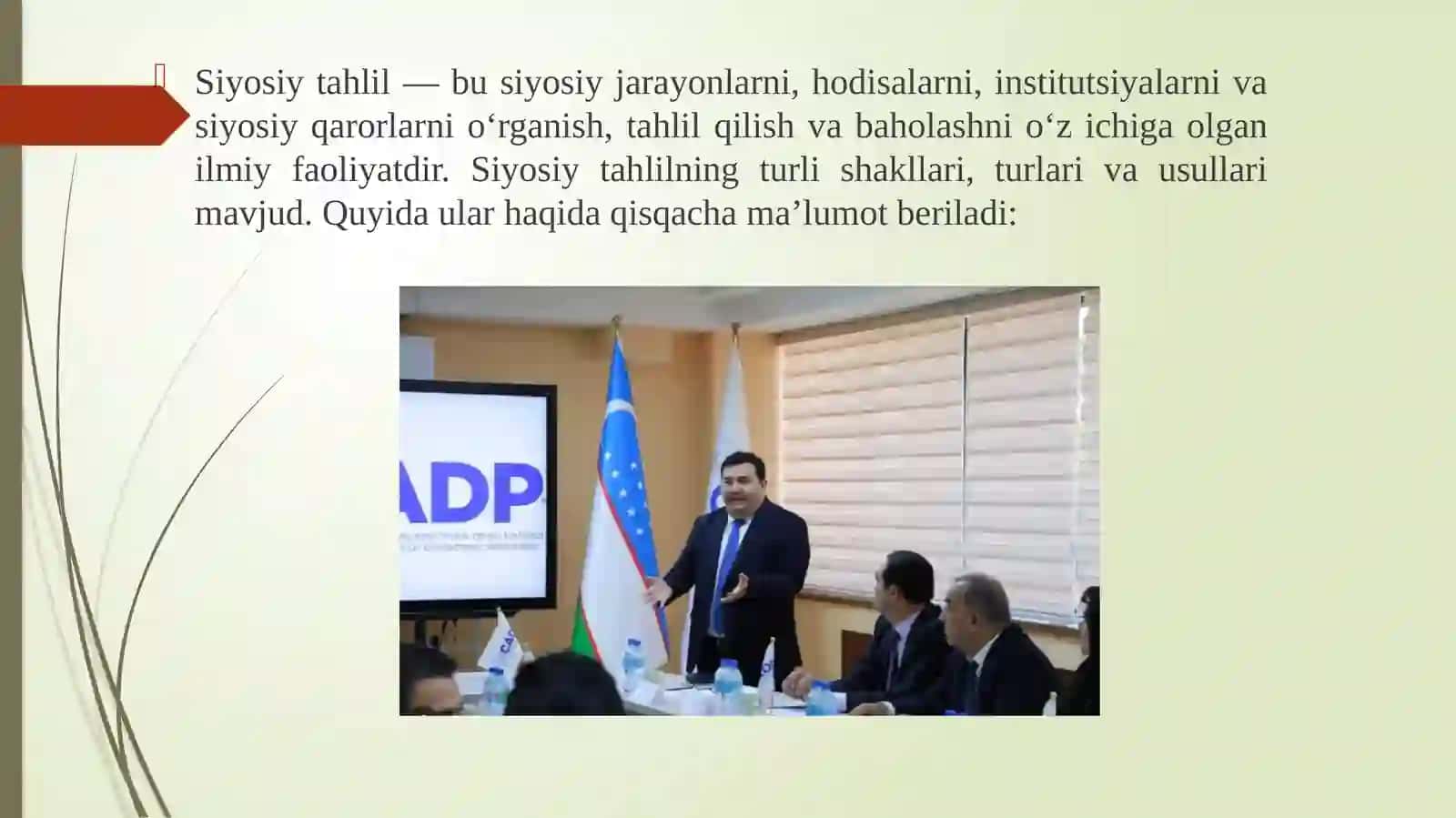 Siyosiy tahlil turlari, shakllari va usullari 3