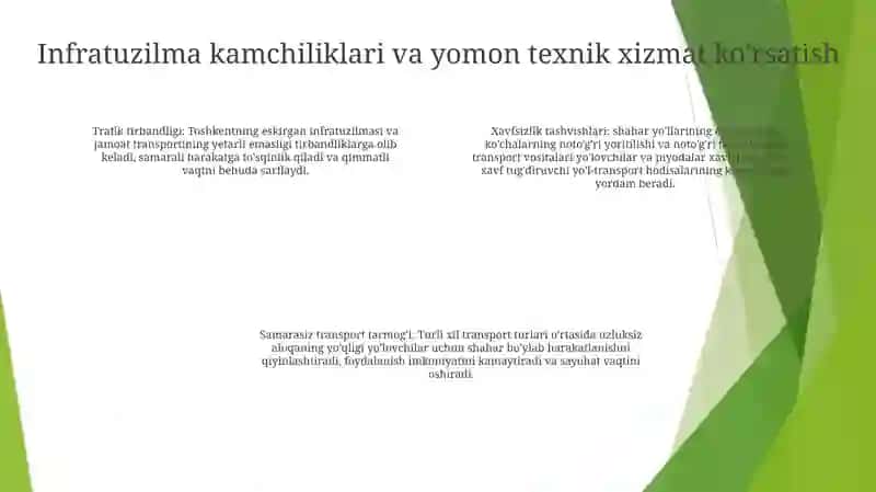 Toshkent Transport Tizimidagi Muammolar 3