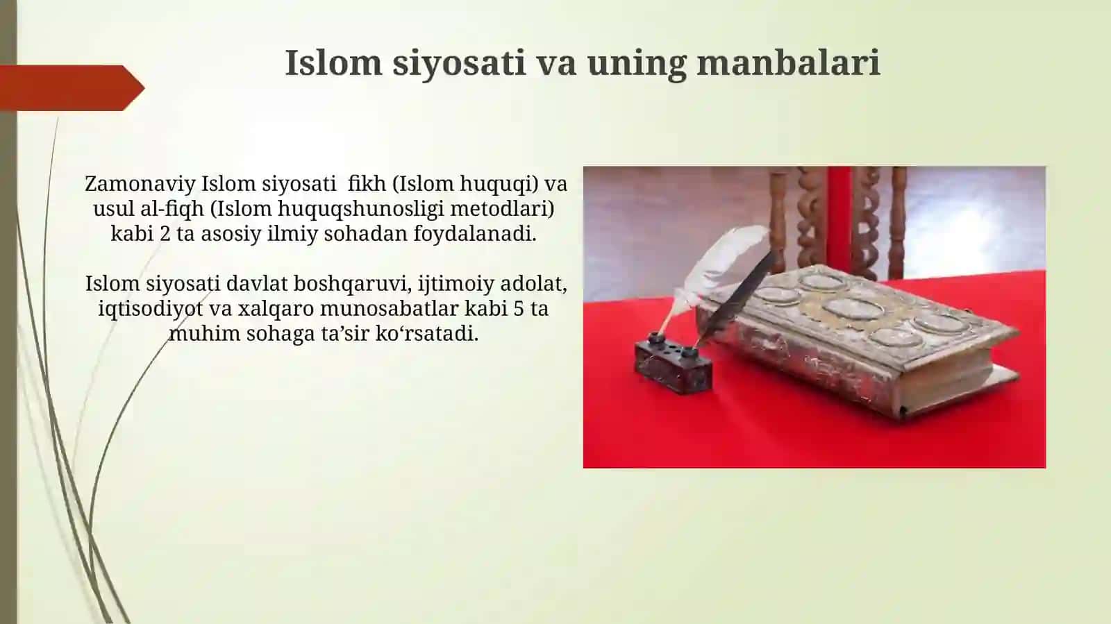 Islom siyosati va uning manbalari 3