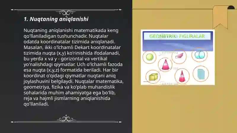 Asosiy geometrik tushunchalar 3