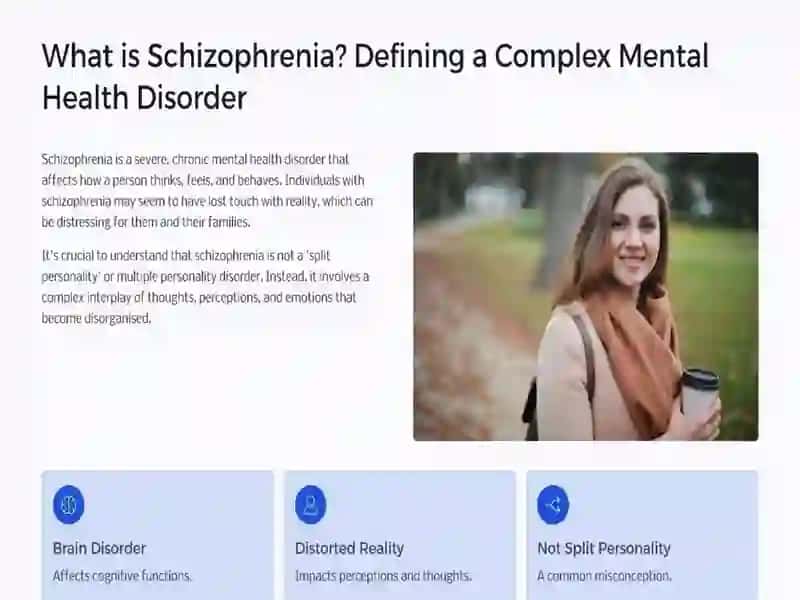 Research a mental health disorder(e.g., schizophrenia) 3