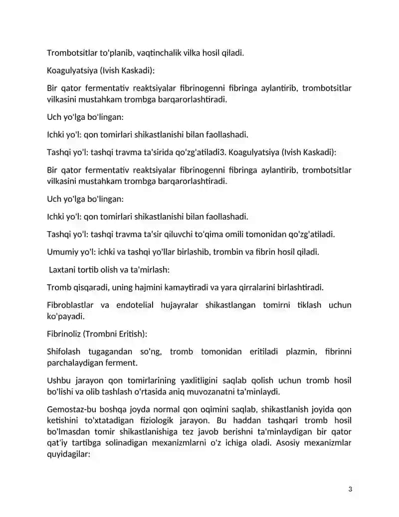 Gemostaz 3