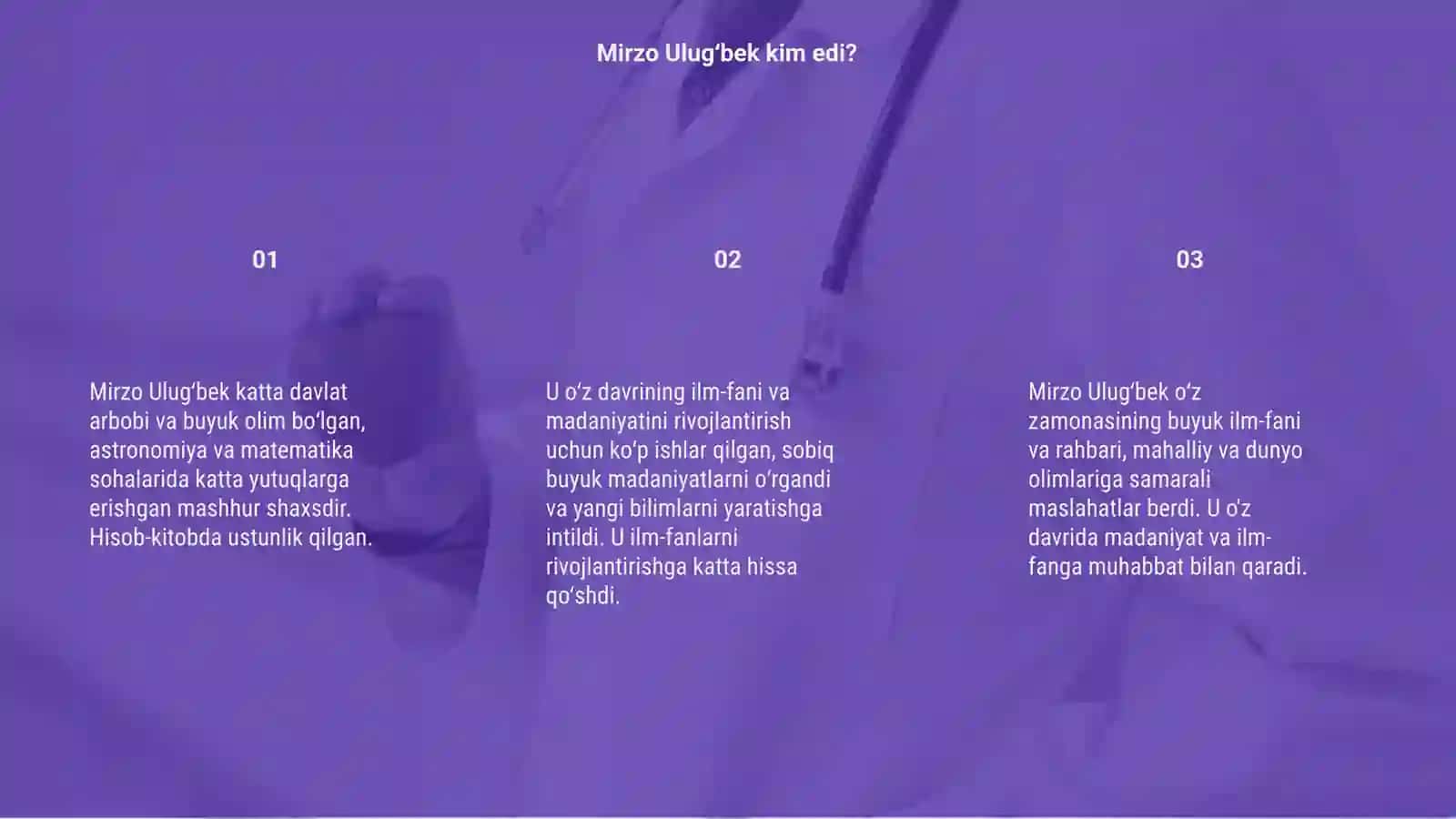 Mirzo Ulug‘bek - davlat arbobi va buyuk olim 3