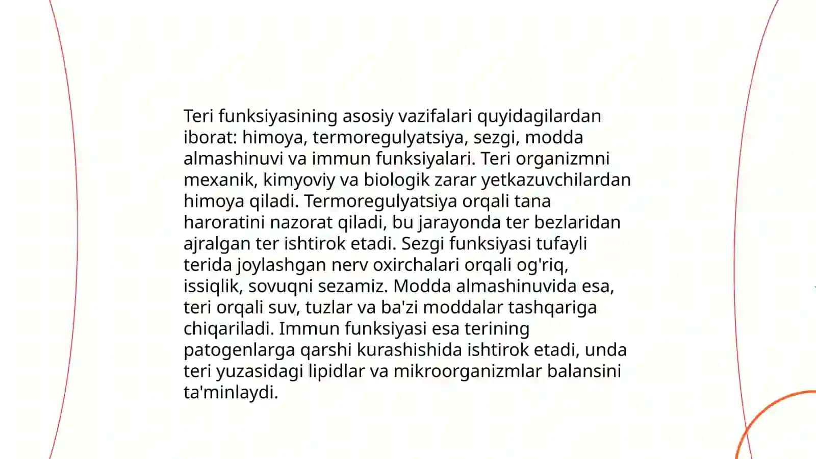 Teri funksiyasi 3