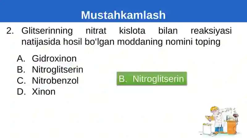 Fenollarva aromatik spirtlar. Olinishi va xossalari 3