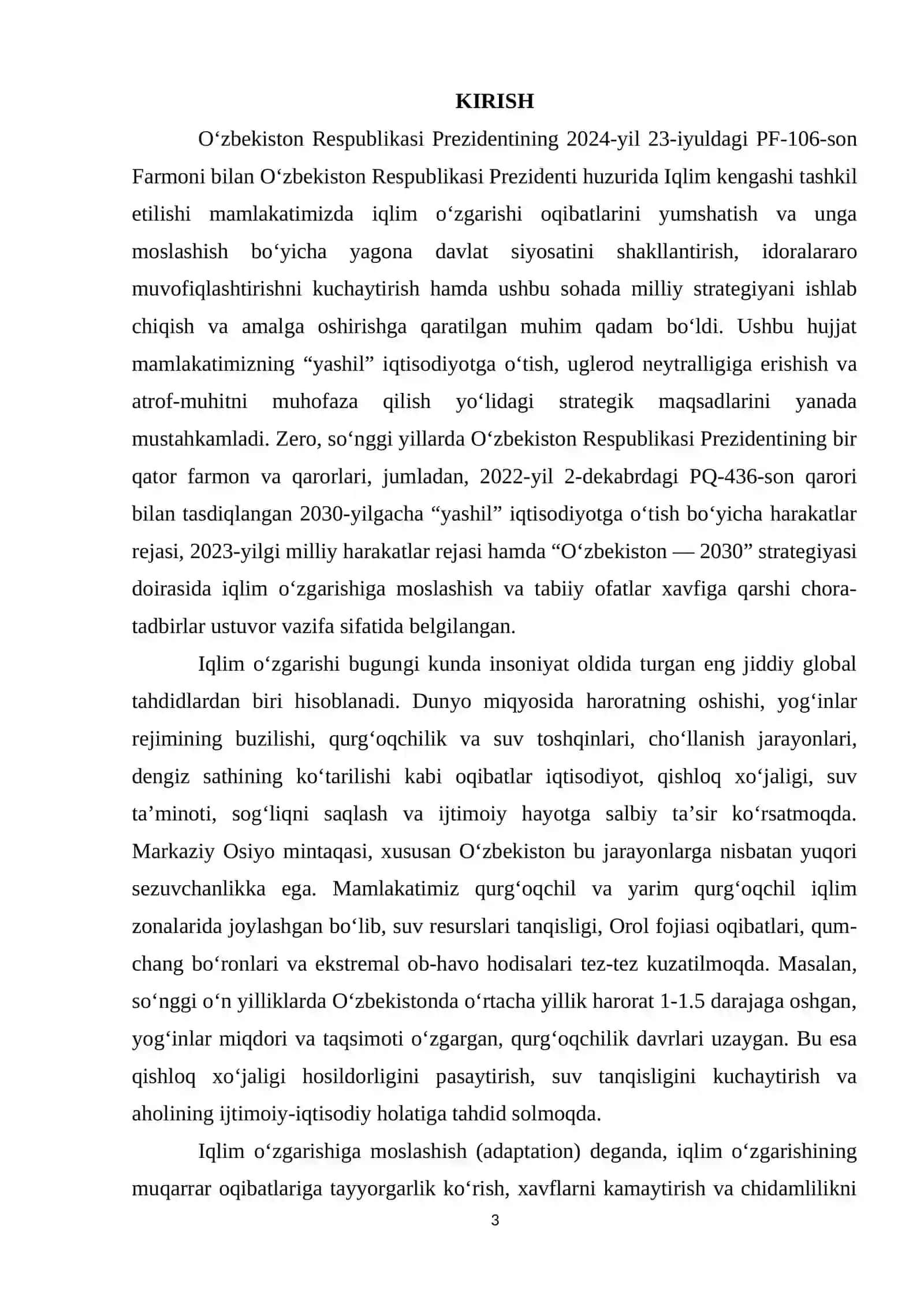 Iqlim o'zgarishlariga moslashishda innovatsion yechimlar 3