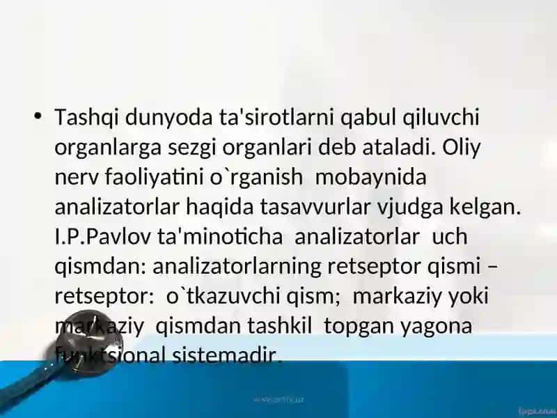 Sezgi organlari haqida tushuncha 3