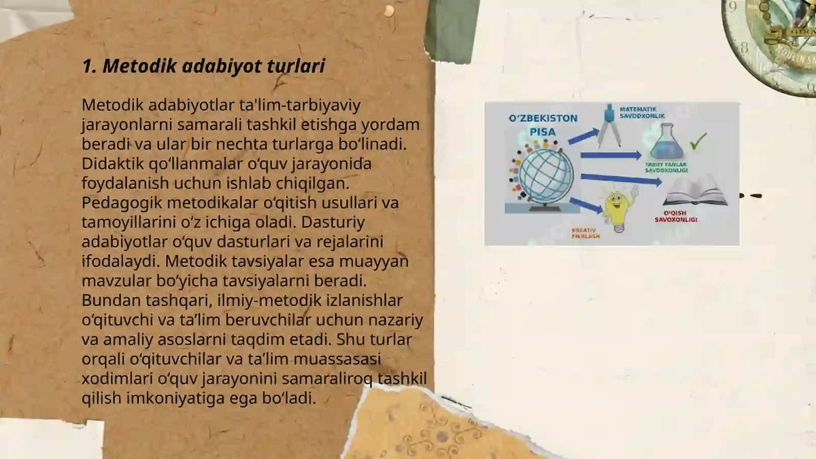 Metodik adabiyotlarni tahlil qilish 3