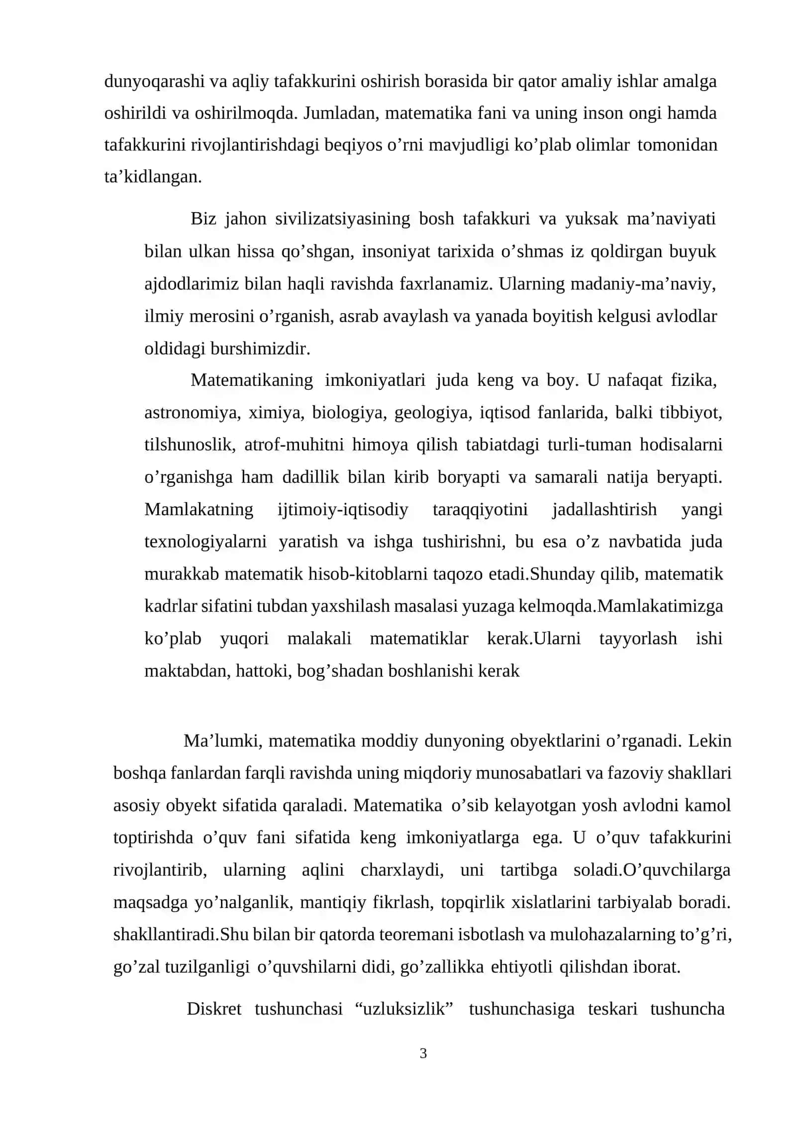 Asimtotik va noasimtotik yo’nalishlar 3