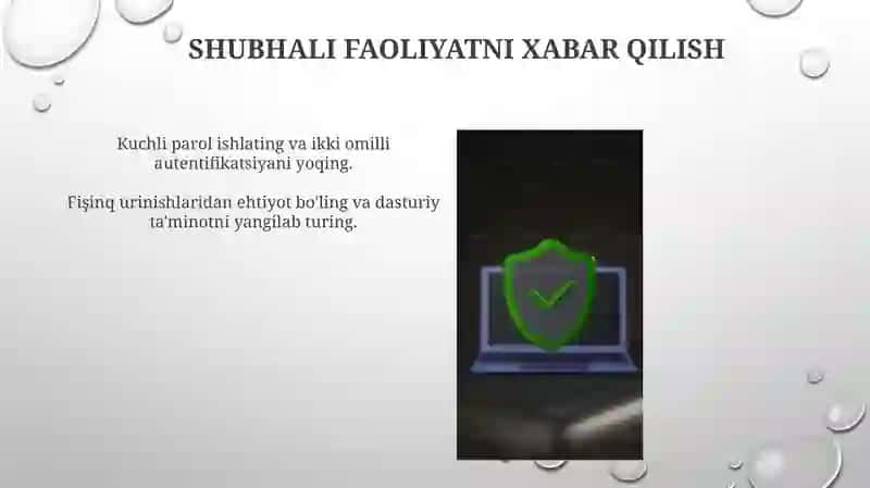 Internetdagi tahdidlardan himoyalanish 3